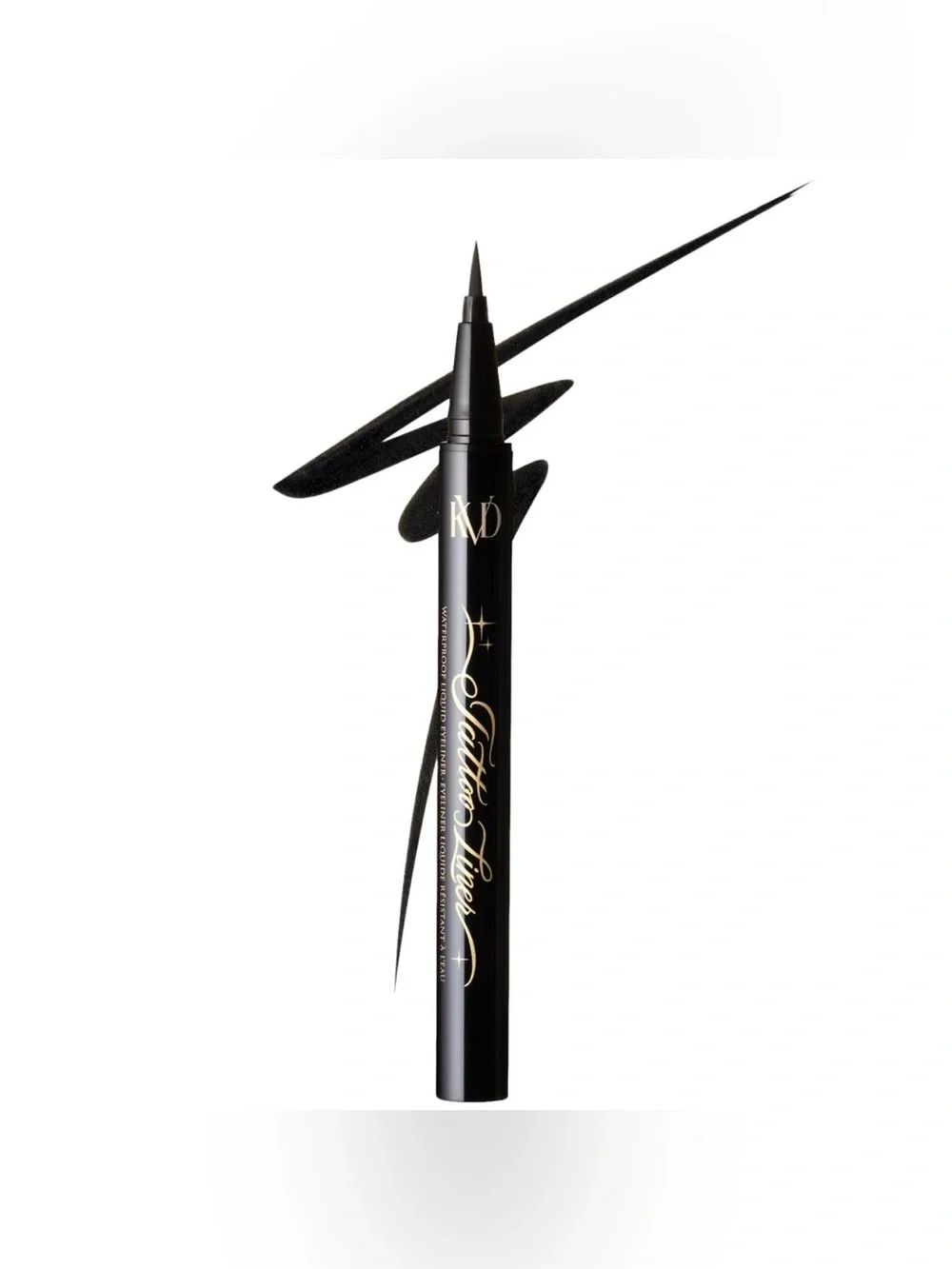 KVD Tattoo Liner, Waterproof Liquid Eyeliner - Trooper Black NIB